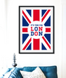 Постер "It's time for LONDON" 2 размера (02688) 02688 (A3) фото