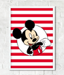 Постер для детского праздника "Микки Маус" 2 размера (018002)