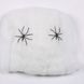 Павутина "Spider Webs" для Хелловіна з двома павуками біла (T77) T77 фото 3