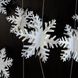 Гирлянда из 3D снежинок White 3 метра (N-33) N-33 фото 2