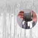 Фото-фон - шторка з фольги срібна (1х2 метри) FON-02 фото 1