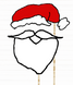 Аксесуари для новорічної фотосесії Шапка і борода Діда Мороза (01355) 01355 фото 1
