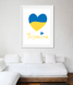 Декор для інтер'єру постер "Україна" 2 розміри (021146) 021146 фото 2