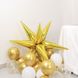 Новорічна повітряна фольгована куля 3D зірка золота 55 см (N329800) N329800 фото 5