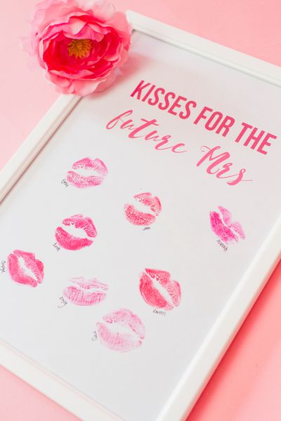 Постер прощальних поцілунків на дівич-вечір 2 розміри без рамки (H016) H016 фото