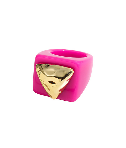 Кольцо для женщины "Sporty Pink" 0121 фото