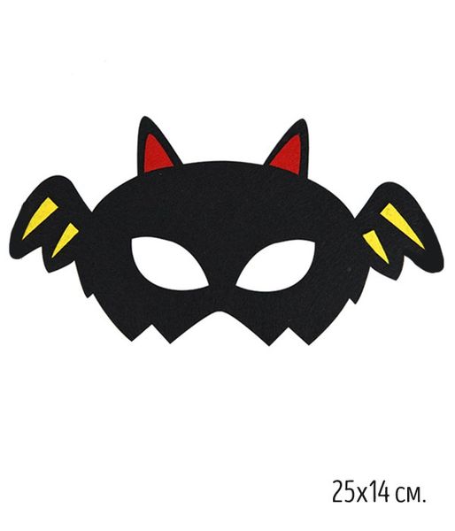 Детская маска на Хэллоуин "Летучая мышь" (H903) H903 фото