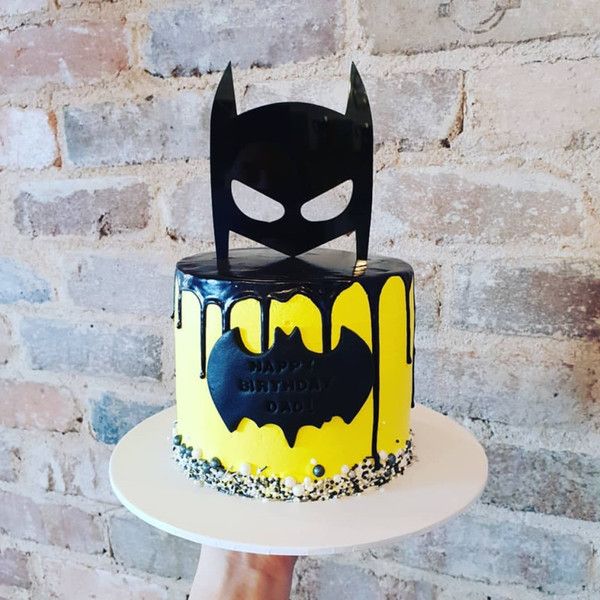 Топпер для торта акриловый "Бэтмен" (B-913) B-913 фото