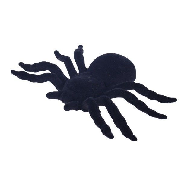 Великі оксамитові павуки на Хелловін 2 шт (2020-219) 2020-219 фото