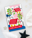 Красива новорічна листівка з будиночками "З Новим Роком 2024" (043405) 043405 фото 2