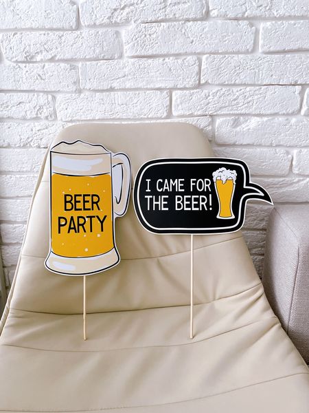 Табличка для фотосесії "Beer Party" (05009) 05009 (1) фото
