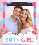 Рамка для фотосесії на Гендер Паті "BOY or GIRL" 80x60 см (04920) 04920 фото