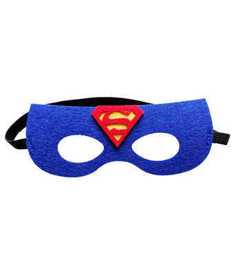 Дитяча маска супергероя "Супермен" 01299 фото