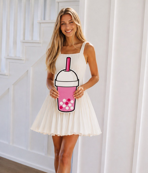 Декорация из пластика для фотосесии "Milk shake" 55х24 см (05074) 05074 фото