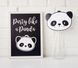 Постер "Party like a Panda" 2 размера (03077) 03077 (A3) фото 3