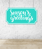 Табличка-вывеска "Season&#39;s greetings" (пластик) 03355 фото