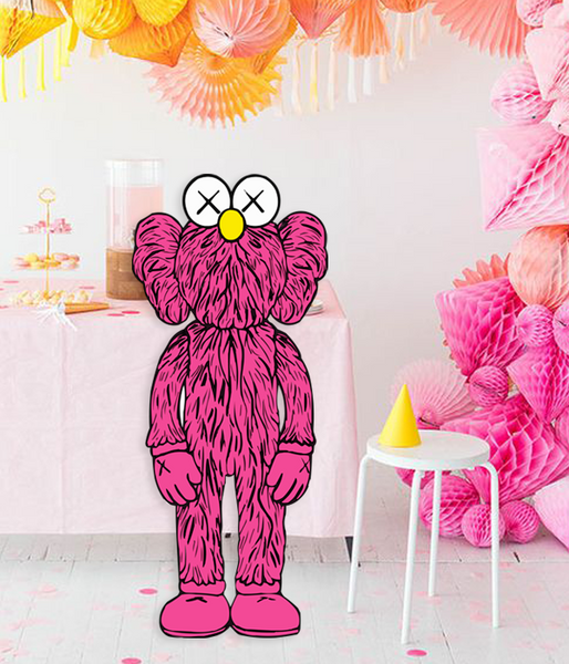 Фигурка KAWS из пластика розовая 140х60 см (KW209871) KW203147 фото