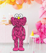Фигурка KAWS из пластика розовая 140х60 см (KW209871) KW203147 фото 3