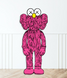 Фигурка KAWS из пластика розовая 140х60 см (KW209871) KW203147 фото 1