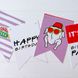 Бумажная гирлянда для вечеринки в стиле сериала Друзья "Happy Birthday" 12 флажов (F3315) F3315 фото 3