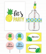 Набор декора для вечеринки "Pineapple" (02806)