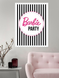 Постер "Barbie Party" 2 размера без рамки (02889) 02889 фото 3