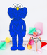 Фигурка KAWS для украшения интерьера из пластика синяя 140х60 см (KW709812) KW709812 фото 2