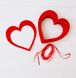 Гирлянда-сердечки большие из фетра на День Влюбленных 18 см 12 шт (VD-00970) VD-00970 фото 4