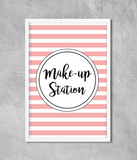 Постер "Makeup Station" 02891 фото