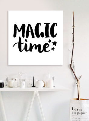 Новорічна табличка для прикраси інтер'єру дому Magic time (04154) 04154 фото