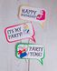 Табличка для фотосесії з Алісою в країні чудес "It's my party!" (01657) 01657 фото 3