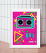 Постер для вечірки "80s party" 2 розміри (05087) 05087 (A3) фото 3