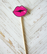 Аксессуар-губы для фотосессии розовые 1 шт (03026) 03026 фото 2
