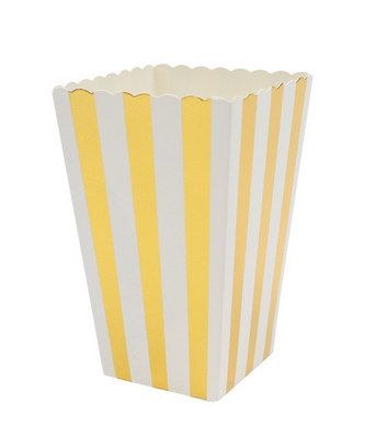 Коробочка для попкорну "Gold stripes" (50-277) 50-277 фото
