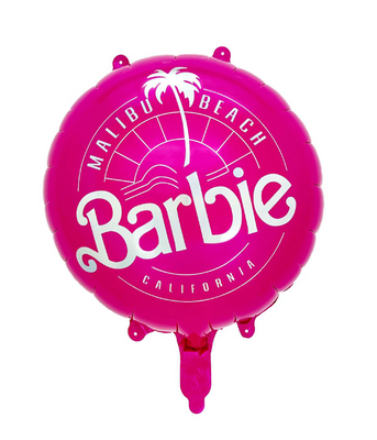 Повітряна кулька "Barbie Malibu" 45x53см. (B05109) B05109 фото