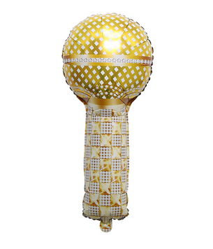 Фольгированный воздушный шар-фигура "Микрофон" 41x85 см (MC2560) MC2560 фото