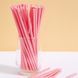 Паперові трубочки "Soft pink" (10 шт.) straws-19 фото 6