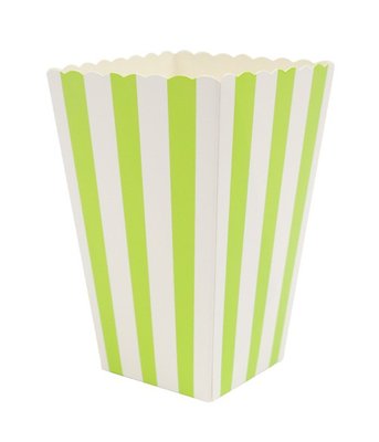 Коробочка для попкорна "Green stripes" (50-17) 50-17 фото