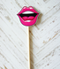 Аксесуар-губи для фотосесії "Pink lips" 1 шт (0368) 0368 фото 2