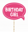 Табличка для фотосесії "Birthday girl"(0252677) 0252677 фото