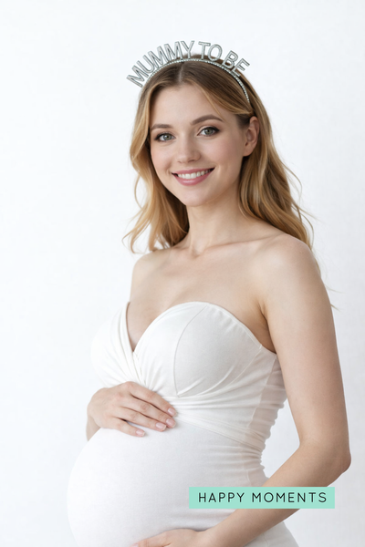 Аксесуар-обруч для волос "Mummy to be" сріблястий (M20789) M20789 фото