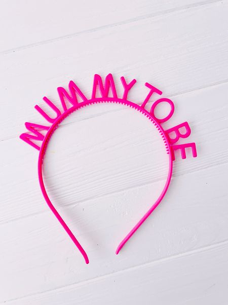 Аксесуар-обруч для волосся "Mummy to be" рожевий (M20780) M20780 фото
