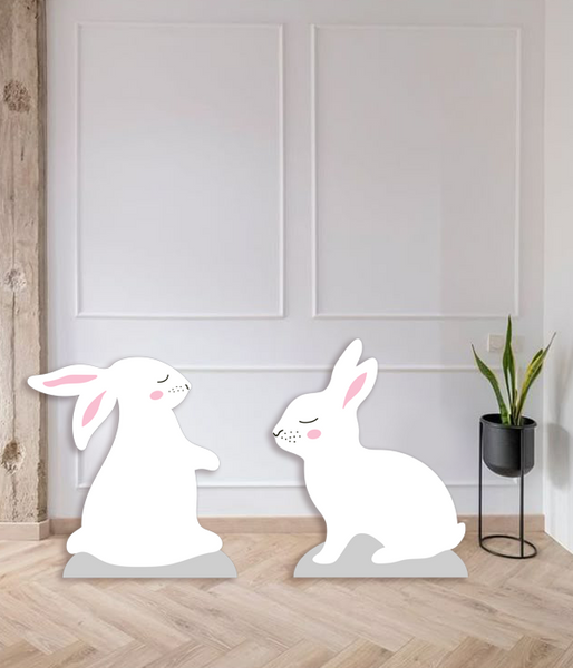 Фигура из пластика "Пасхальный кролик" 1 шт 80х65 см (ER1134) ER1134 фото
