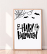 Декор-постер на Хэллоуин Happy Halloween 2 размера (H9033) H9033 (А3) фото 1
