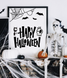 Декор-постер на Хэллоуин Happy Halloween 2 размера (H9033) H9033 (А3) фото 2