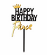 Топпер для торта "Happy Birthday prince" (P0194) 0194 фото 1