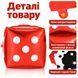 Набір фольгованих кульок для вечірки Казино "Гральні кубики" 3 шт (KZ5608) KZ5608 фото 2