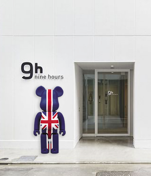 Медведь Bearbrick Great Britain фигура из пластика 120х57 см (BRB405721) BRB405721 фото
