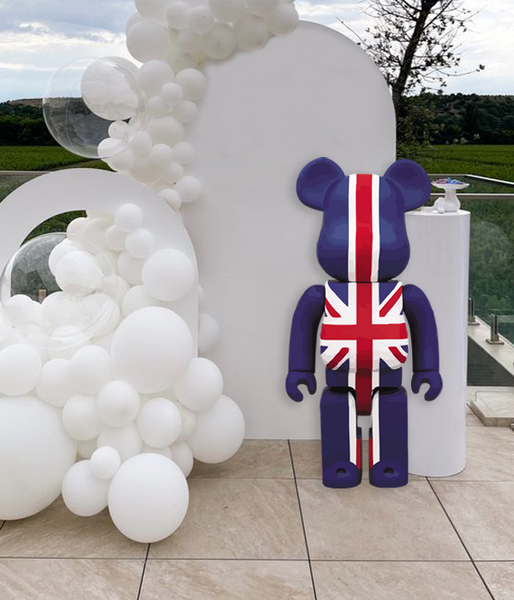 Медведь Bearbrick Great Britain фигура из пластика 120х57 см (BRB405721) BRB405721 фото