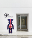 Медведь Bearbrick Great Britain фигура из пластика 120х57 см (BRB405721) BRB405721 фото 2